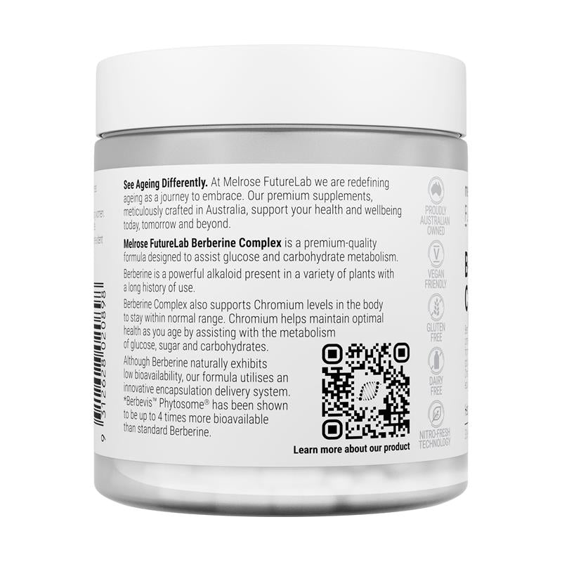 Load image into Gallery viewer, Melrose FutureLab Berberine Complex 30 Capsules
