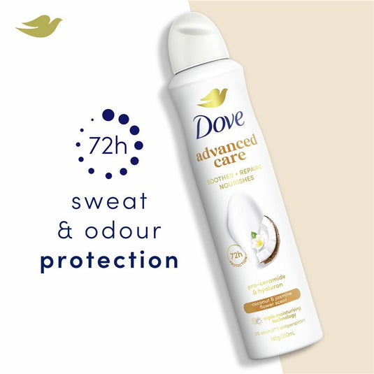 Dove Women Advanced Care Antiperspirant Aerosol Coconut & Jasmine Flower 250ml
