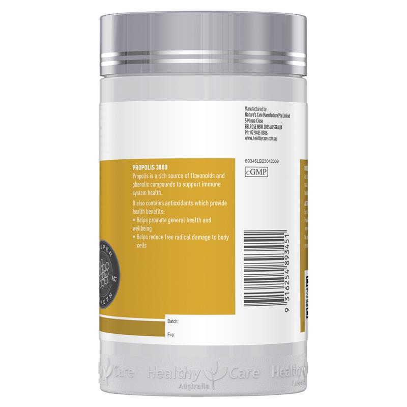 Load image into Gallery viewer, Healthy Care Ultra Premium Propolis 3800mg 200 Capsules
