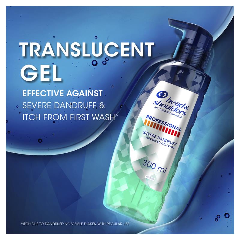 Load image into Gallery viewer, Head &amp; Shoulders Professional Advanced Itch Care Shampoo For Severe Dandruff 300ml
