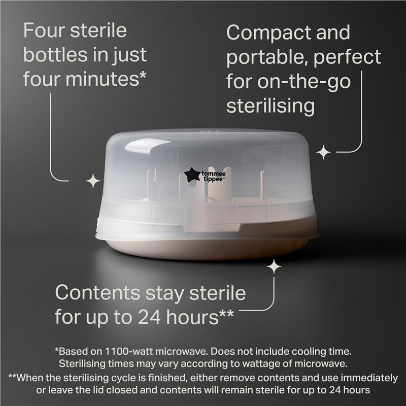 Load image into Gallery viewer, Tommee Tippee Closer to Nature Microwave Steam Steriliser
