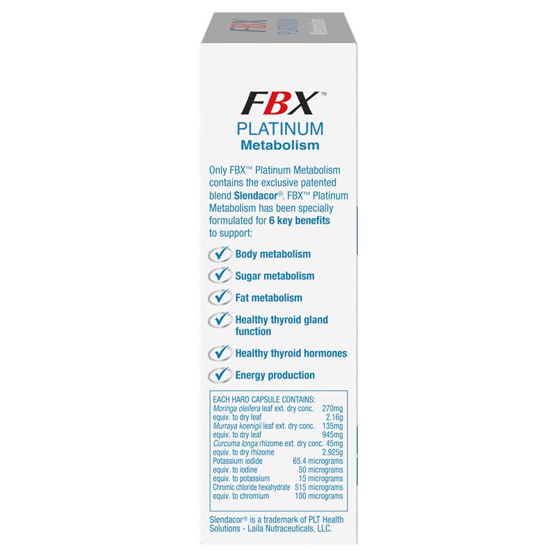 Load image into Gallery viewer, FBX Platinum Metabolism 30 Capsules
