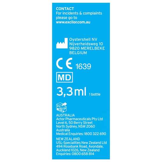 Excilor Fungal Nail Solution 3.3ml