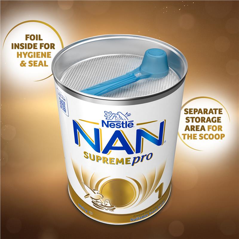 Load image into Gallery viewer, Nestle NAN SUPREMEpro 1 Premium Starter Baby Infant Formula Powder, From Birth – 800g
