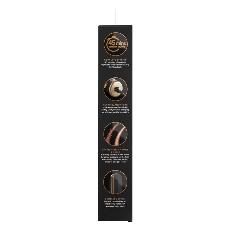 Load image into Gallery viewer, Lady Jayne Salon Pro Rechargeable 2 in 1 Hair Styler
