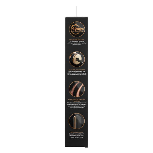 Lady Jayne Salon Pro Rechargeable 2 in 1 Hair Styler