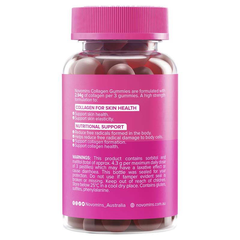Load image into Gallery viewer, Novomins Collagen 60 Gummies NEW

