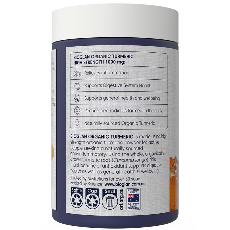Load image into Gallery viewer, Bioglan Turmeric 1000mg 250 Tablets Exclusive Size
