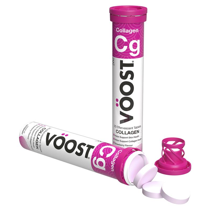 Load image into Gallery viewer, Voost Collagen Effervescent 60 Pack Exclusive Size
