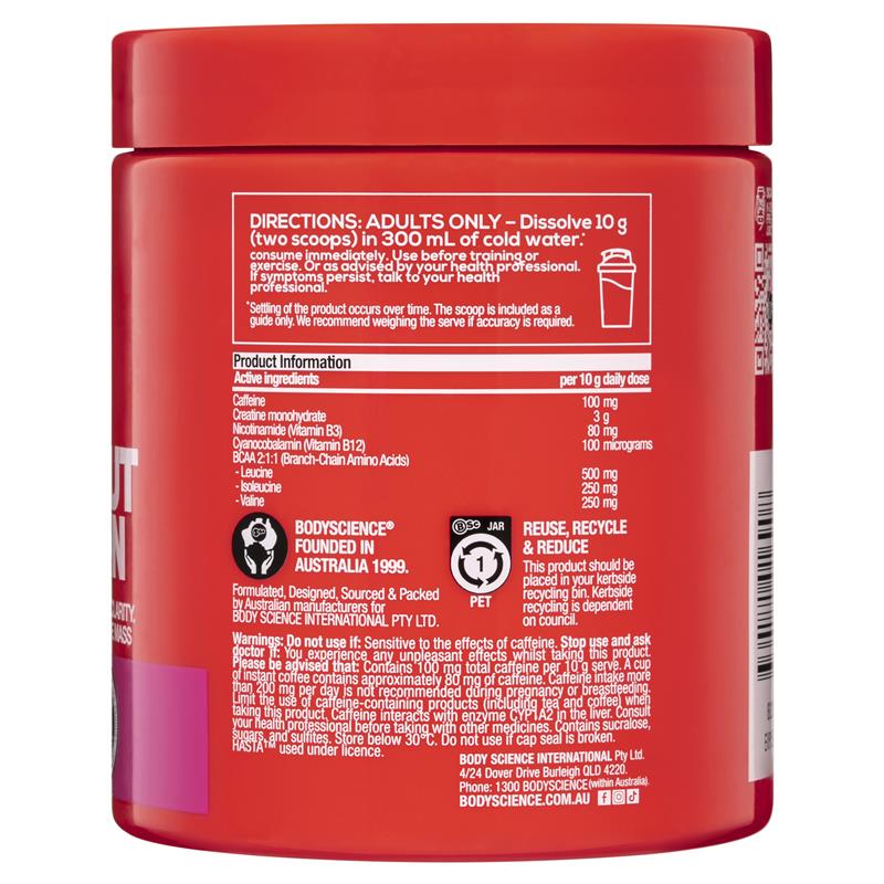 Load image into Gallery viewer, BSc K-OS Pre-Workout Juicy Melon 300g

