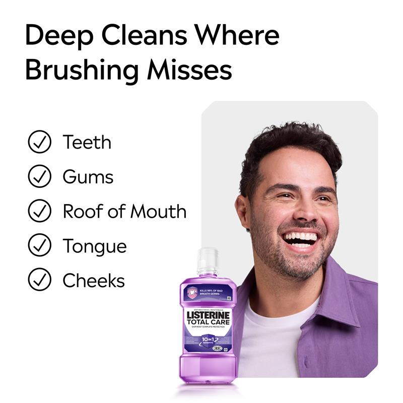 Load image into Gallery viewer, Listerine Total Care Antibacterial Mouthwash 250mL
