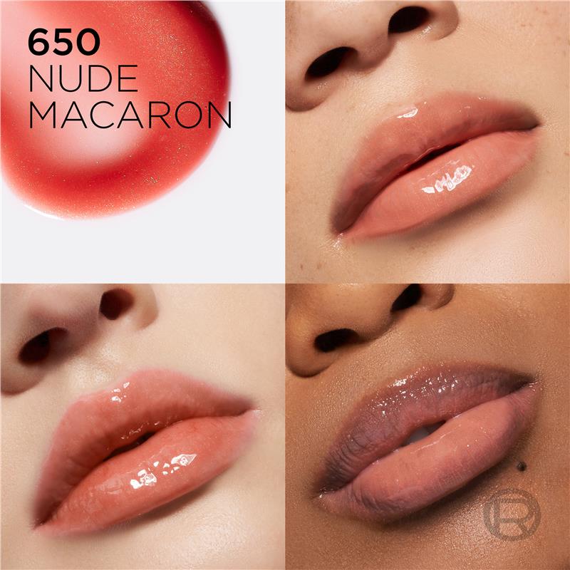 Load image into Gallery viewer, L'Oreal Paris Plump Ambition Hyaluron Lip Oil 650 Nude Macaron
