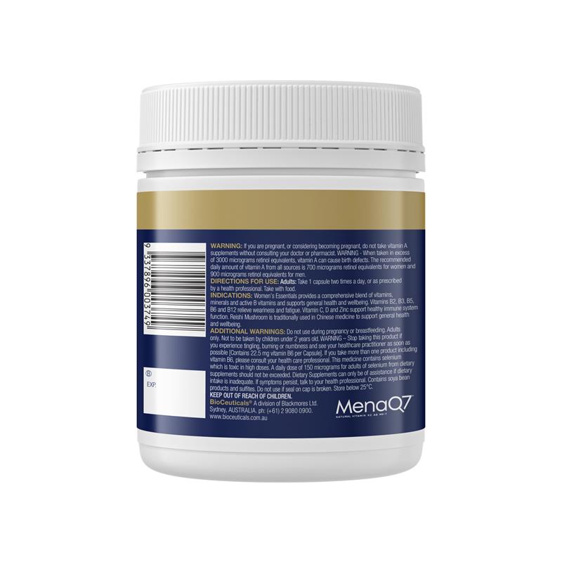 Load image into Gallery viewer, Bioceuticals Womens Essentials 240 Capsules
