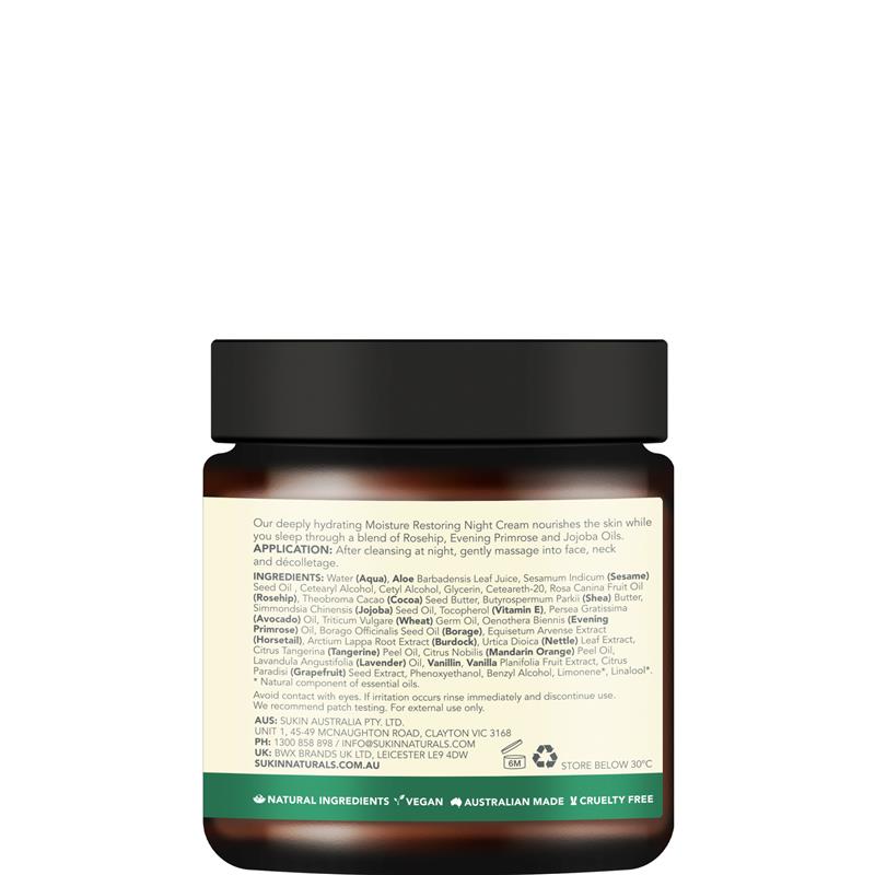 Load image into Gallery viewer, Sukin Moisture Restoring Night Cream 120ml
