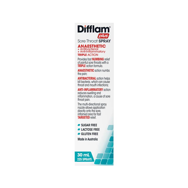 Load image into Gallery viewer, Difflam Plus Sore Throat Anaesthetic Spray Watermelon 30ml
