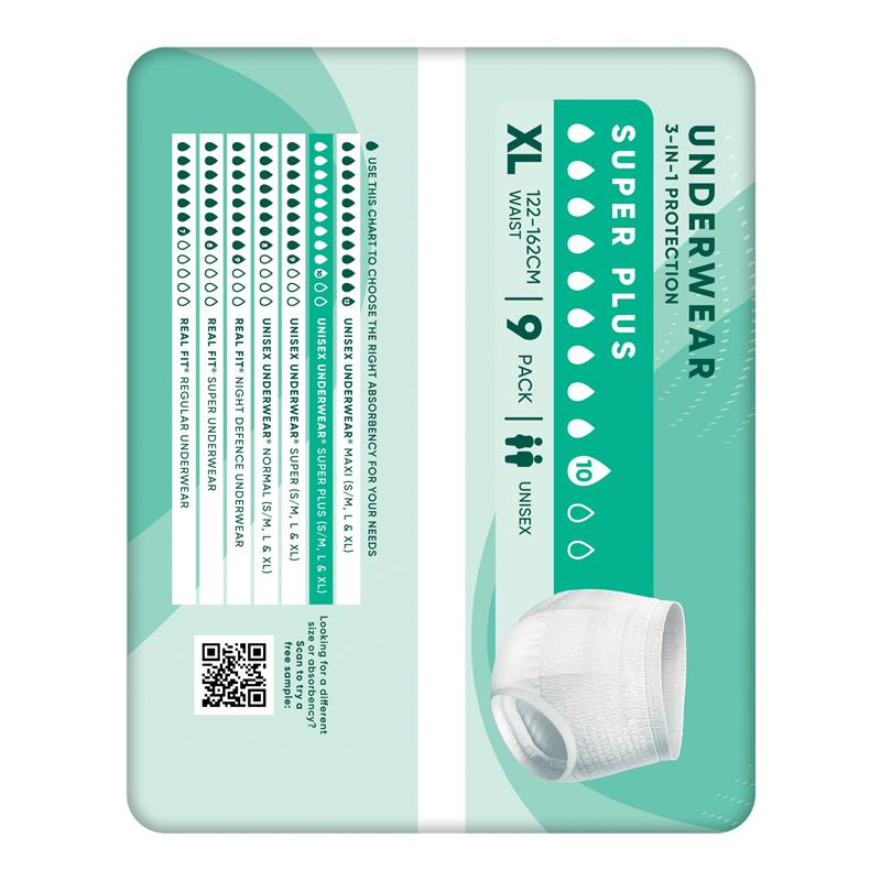 Load image into Gallery viewer, Depend Underwear Super Plus Extra Large 9 Pack
