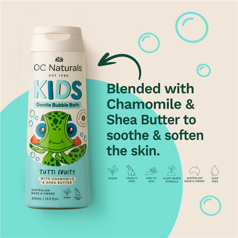 Load image into Gallery viewer, Organic Care Kids Bubble Bath 400ml
