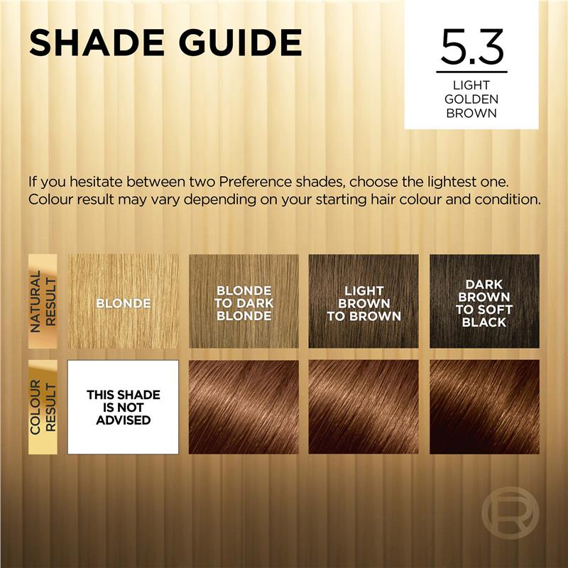 Load image into Gallery viewer, L'Oreal Paris Preference Virginia 5.3 Light Golden Brown
