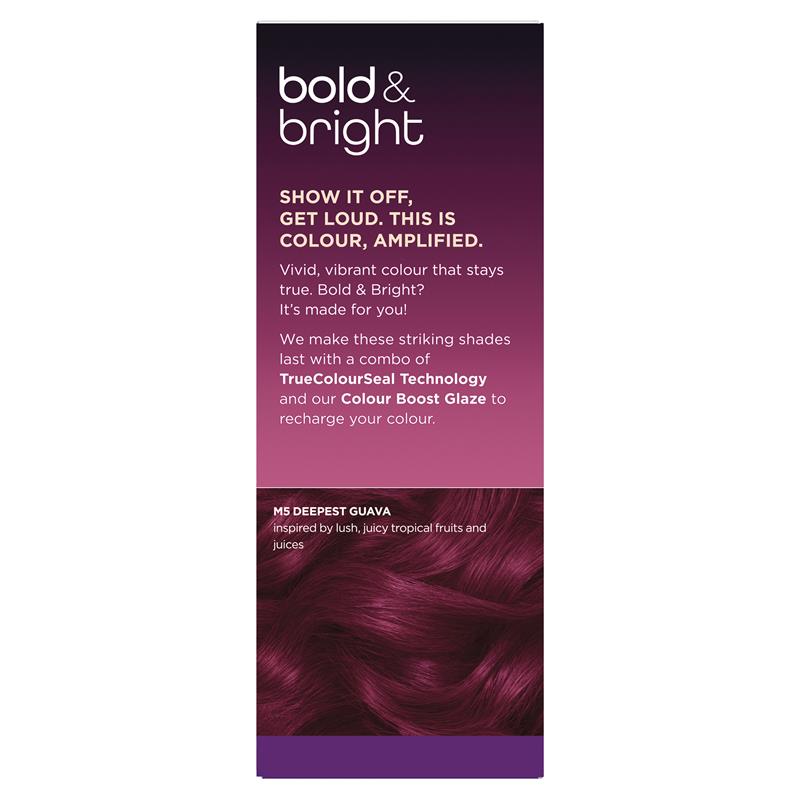 Load image into Gallery viewer, Clairol Bold &amp; Bright Permanent Hair Colour M5 Deepest Guava
