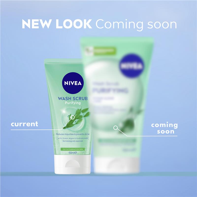 Load image into Gallery viewer, NIVEA Daily Essentials Purifying Face Wash &amp; Scrub 150ml
