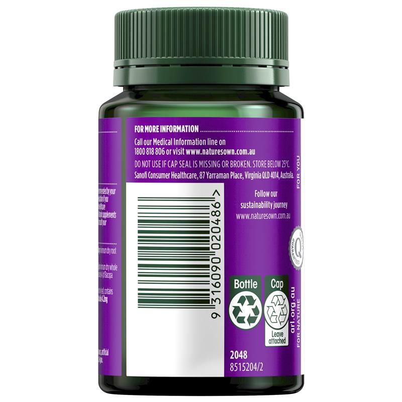 Load image into Gallery viewer, Nature's Own Mind Memory &amp; Energy 50 Tablets
