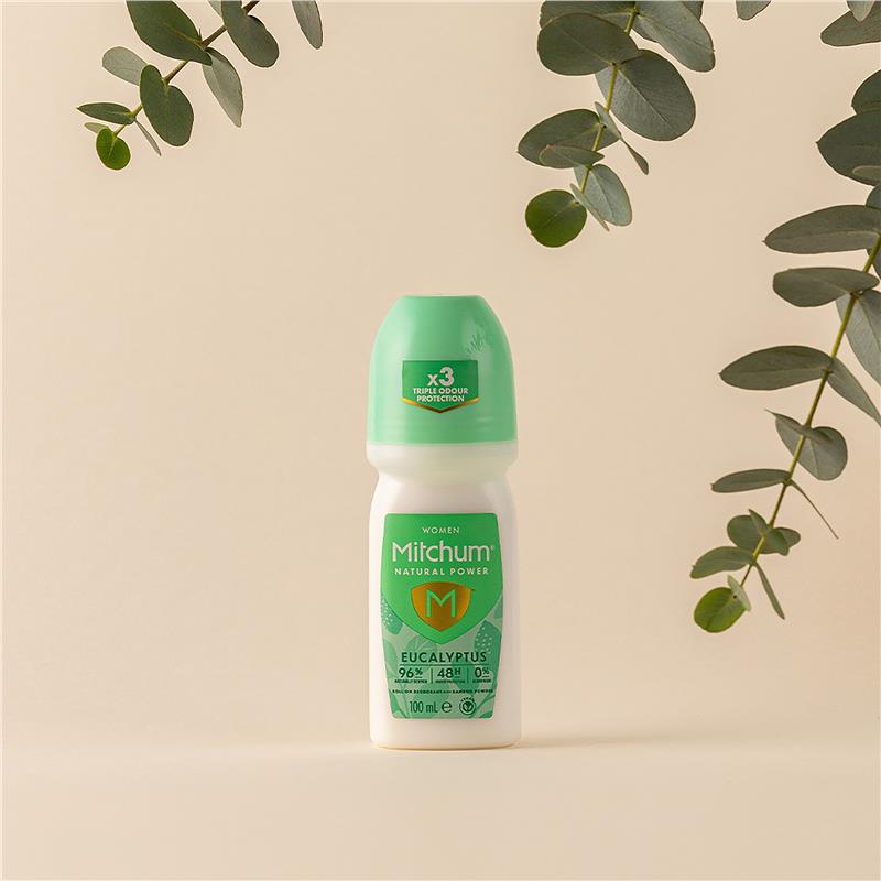 Load image into Gallery viewer, Mitchum for Women Natural Power Eucalyptus Roll On 100ml
