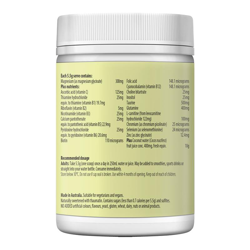 Load image into Gallery viewer, Fusion Magnesium Advanced Powder Lemon-Lime 330g
