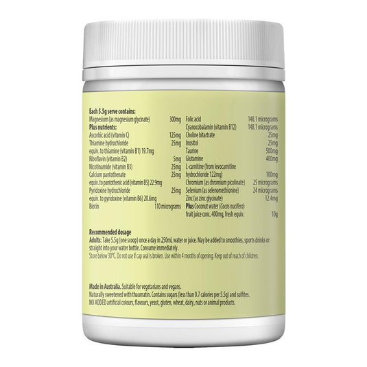 Fusion Magnesium Advanced Powder Lemon-Lime 330g