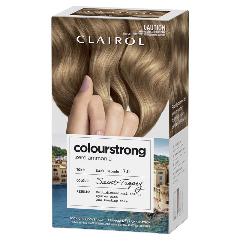 Load image into Gallery viewer, Clairol Colour Strong Kit 7.0 Dark Blonde
