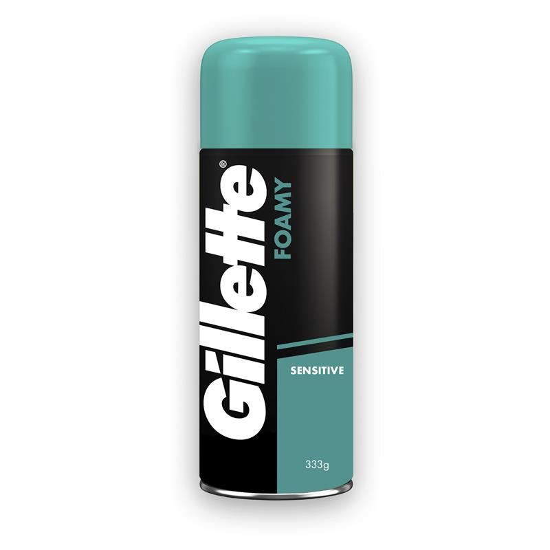 Load image into Gallery viewer, Gillette Shave Foam Sensitive Value Pack 333g
