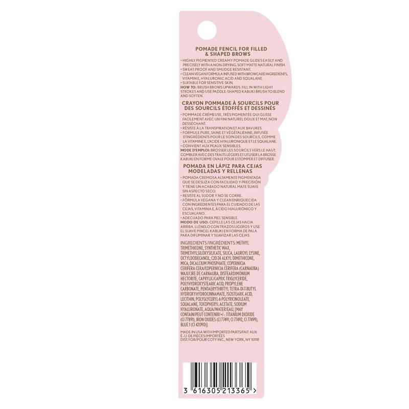 Load image into Gallery viewer, Covergirl Clean Fresh Brow Filler Pomade Pencil 400 Soft Brown 0.2g
