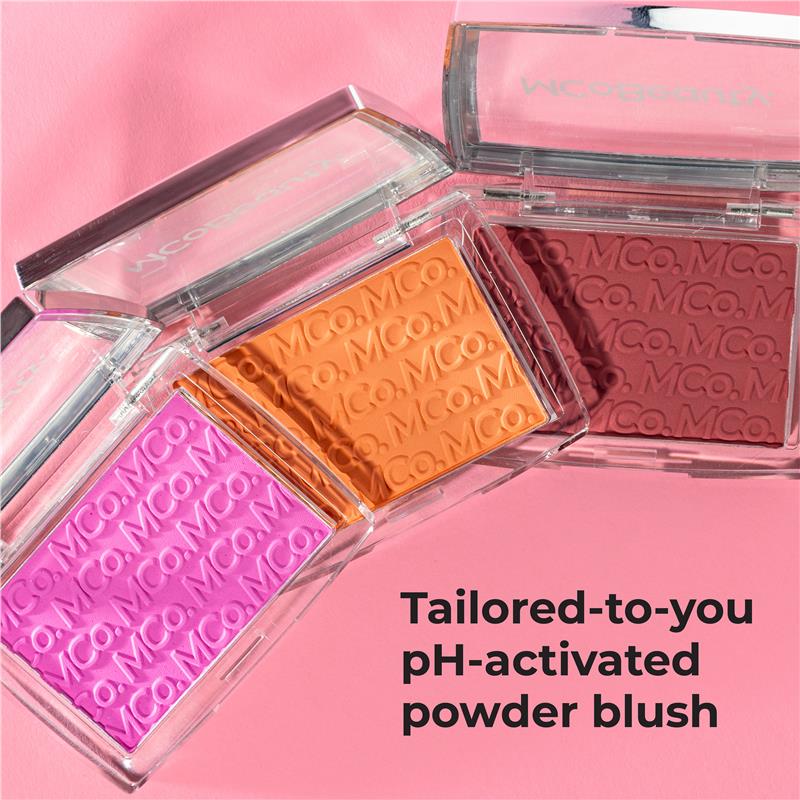 Load image into Gallery viewer, MCoBeauty Glow Up pH Powder Blush Peach Pop
