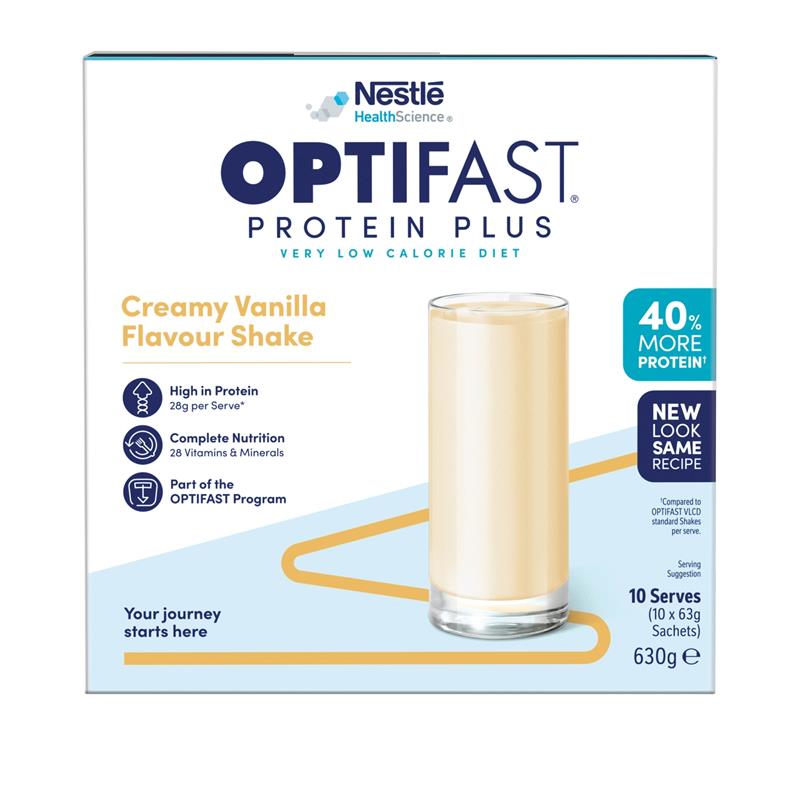 Load image into Gallery viewer, Optifast VLCD Protein Plus Shake Vanilla 10 Pack 630g
