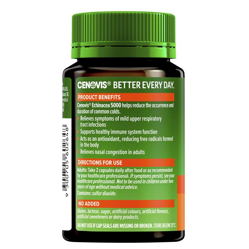 Load image into Gallery viewer, Cenovis Echinacea 5000 60 Capsules
