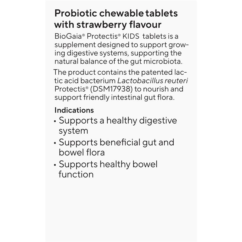 Load image into Gallery viewer, BioGaia Protectis Stawberry Flavour 30 Tablets
