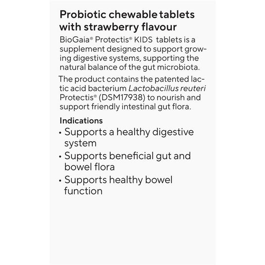 BioGaia Protectis Stawberry Flavour 30 Tablets