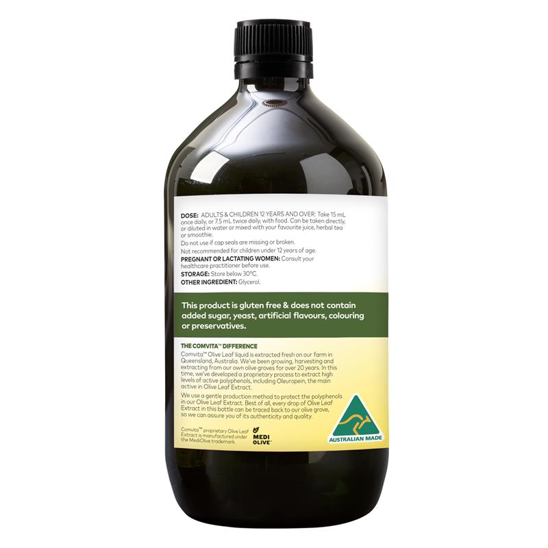 Load image into Gallery viewer, Comvita Olive Leaf Extract Natural/ Original 1 Litre
