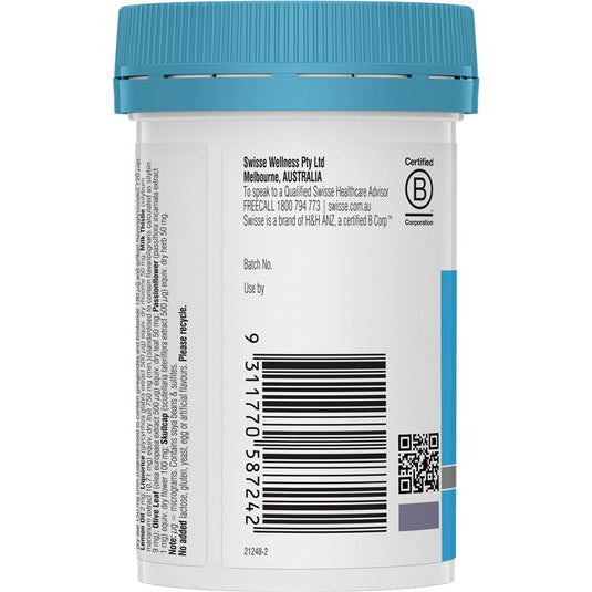 Swisse Teenage Ultivite Men's Multivitamin 60 Tablets