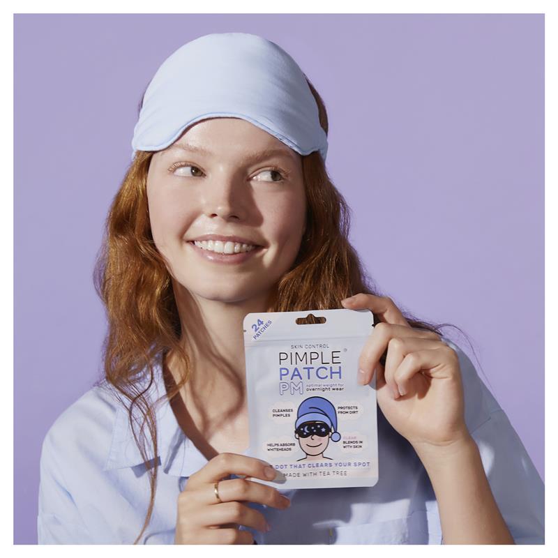Load image into Gallery viewer, Skin Control Pimple Patches PM Overnight Wear 24 Patches
