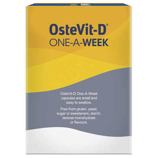 OsteVit-D Vitamin D3 7000iu 1 A Week 50 Capsules - Colecalciferol (S3)