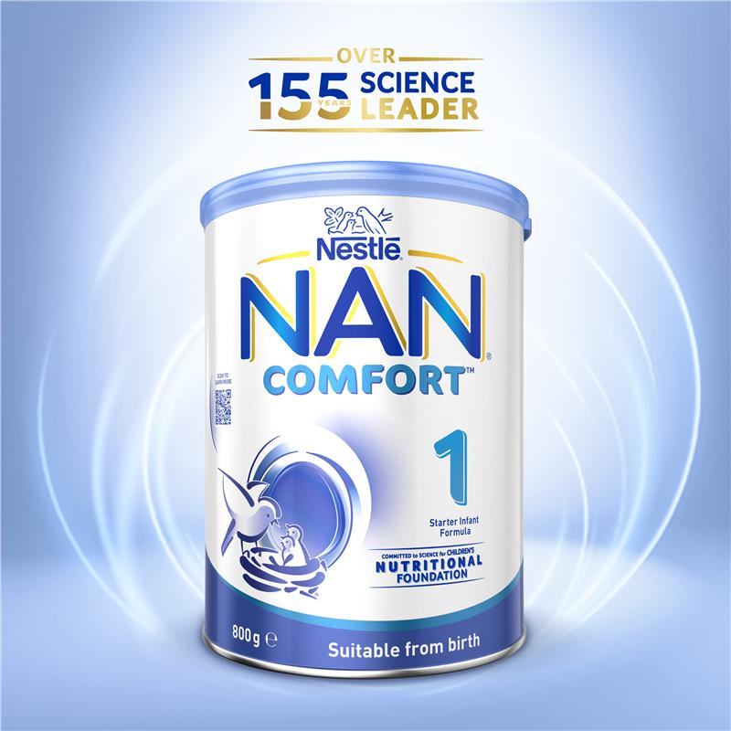 Load image into Gallery viewer, Nestle NAN COMFORT 1 Starter Baby Infant Formula Powder, From Birth – 800g
