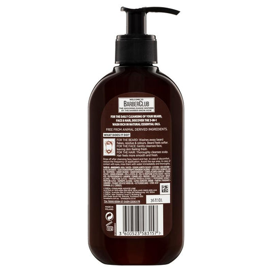 L'Oreal Men Expert Barber Club 3 in 1 Wash 200ml