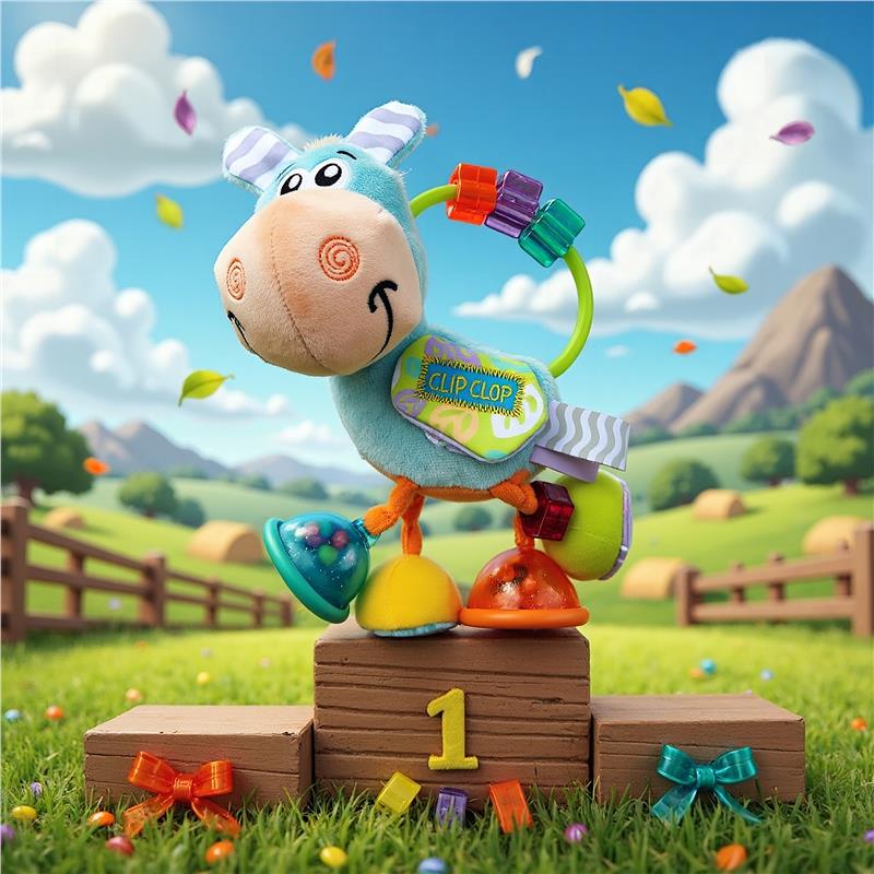 Load image into Gallery viewer, Playgro Clip Clop Activity Rattle
