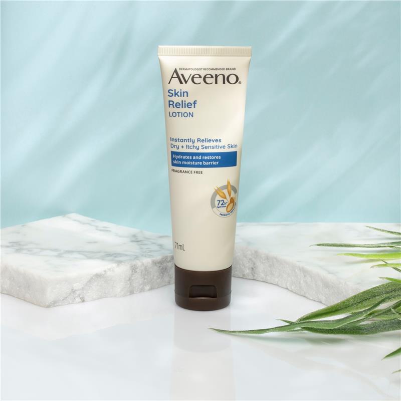 Load image into Gallery viewer, Aveeno Skin Relief Moisturising Fragrance Free Body Lotion 71g
