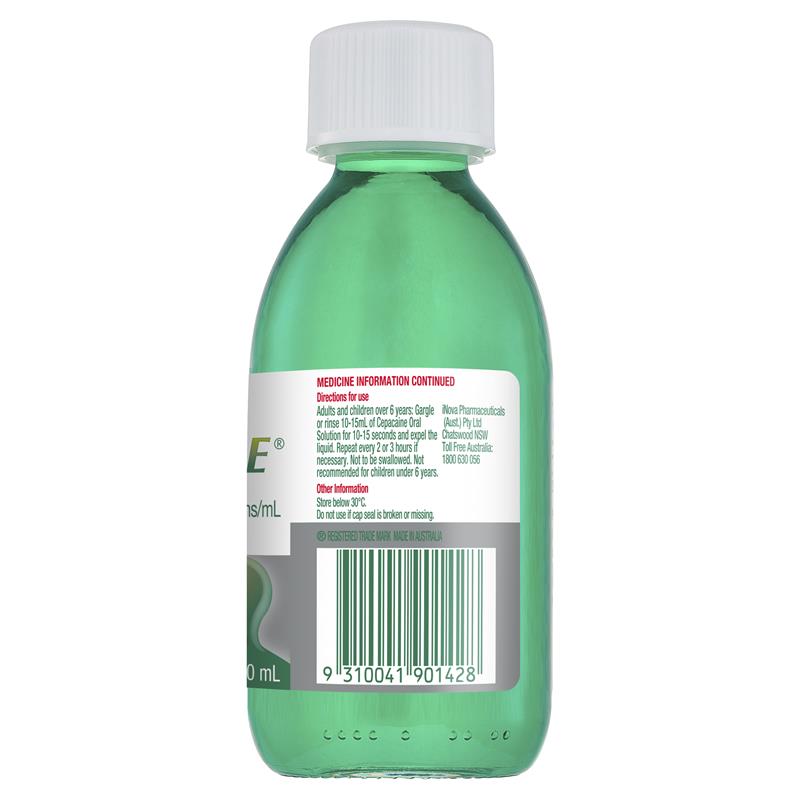 Load image into Gallery viewer, Cepacaine Mouthwash Liquid 200mL
