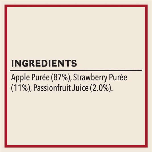 Heinz Apple Strawberry & Passionfruit Pouch 120g 8m+