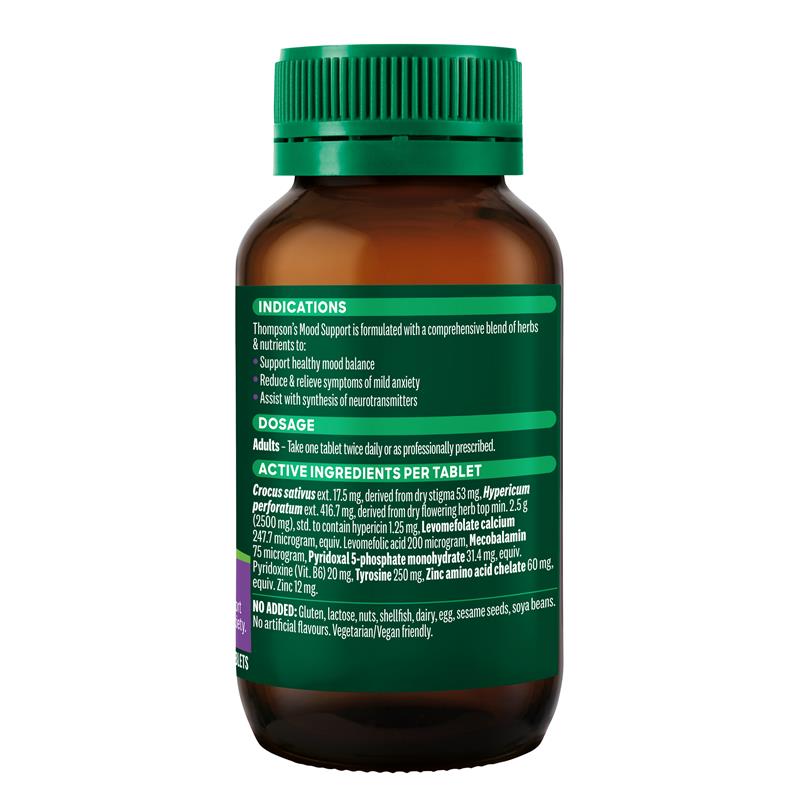 Load image into Gallery viewer, Thompson's Mood Support 60 Tablets
