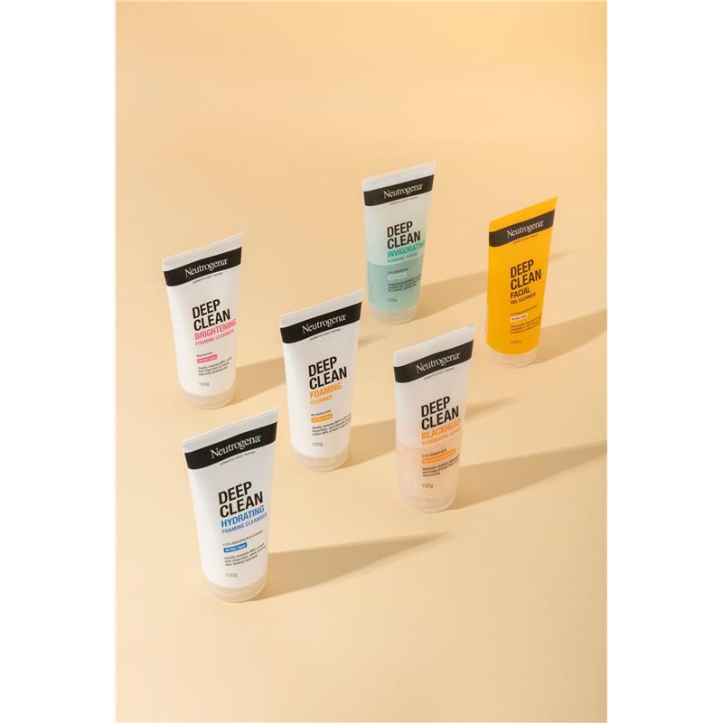 Load image into Gallery viewer, Neutrogena Deep Clean Invigorating Foam Scrub 150g
