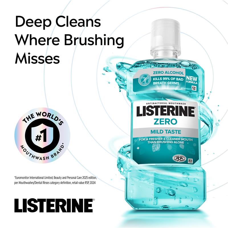 Load image into Gallery viewer, Listerine Mouthwash Zero 750ml
