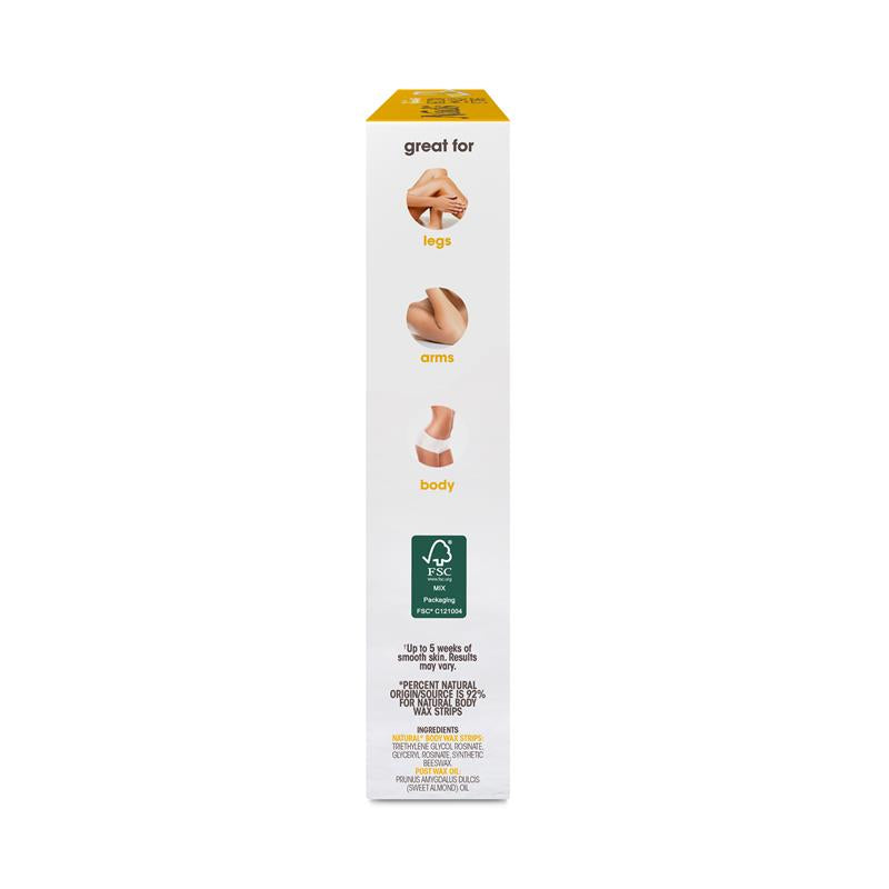 Load image into Gallery viewer, Nad's Natural Body Wax Strips 60 Pack
